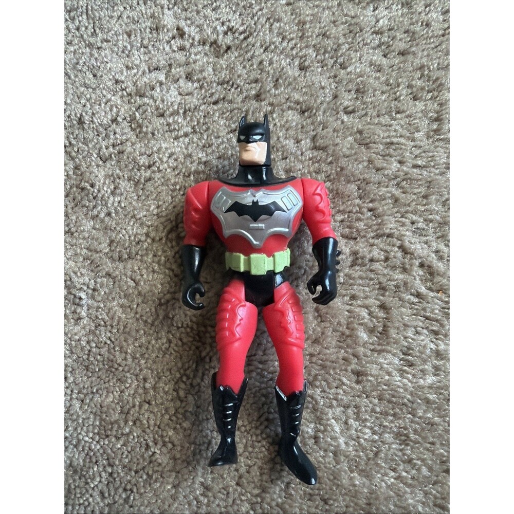 DC COMICS 1994 KENNER BATMAN FIGURE WITH RED BATSUIT